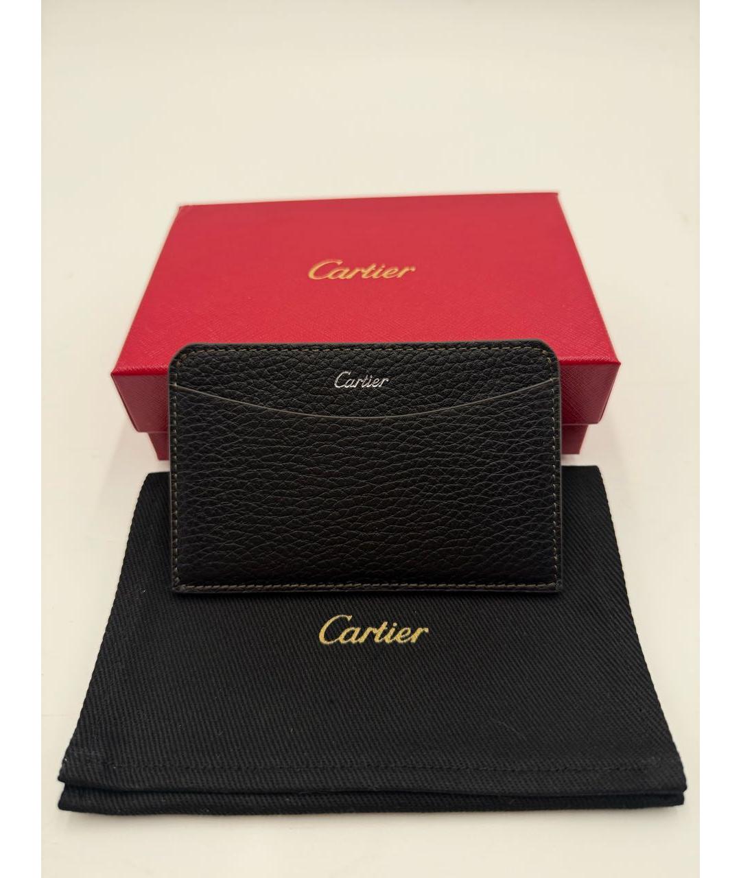 CARTIER Черный кардхолдер, фото 5