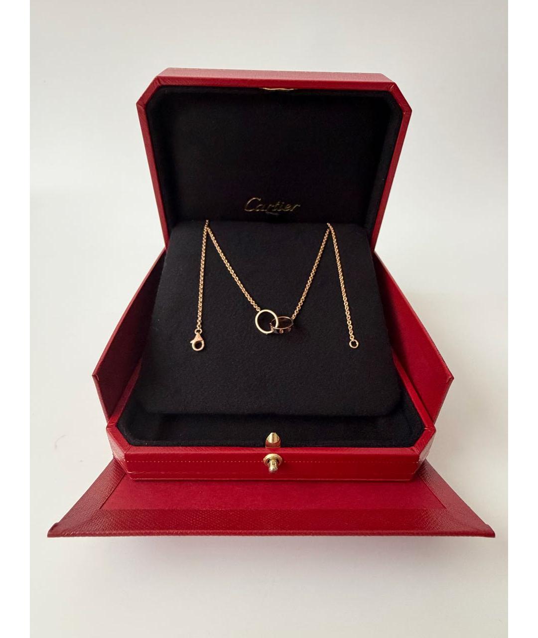 CARTIER Золотое колье из розового золота, фото 3