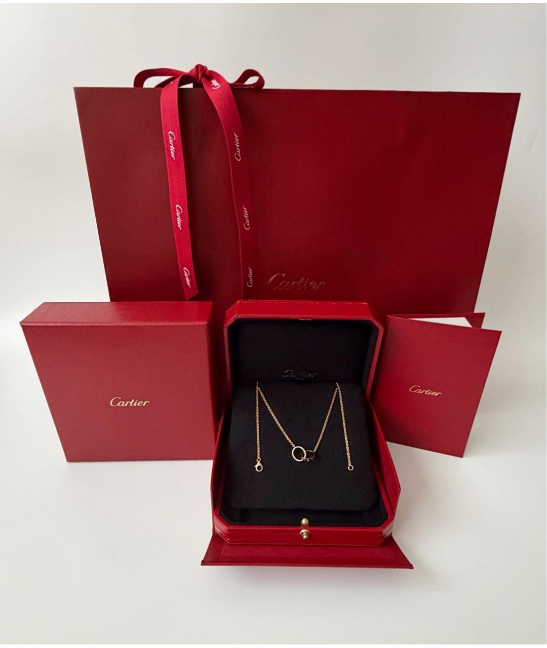 CARTIER Золотое колье из розового золота, фото 2
