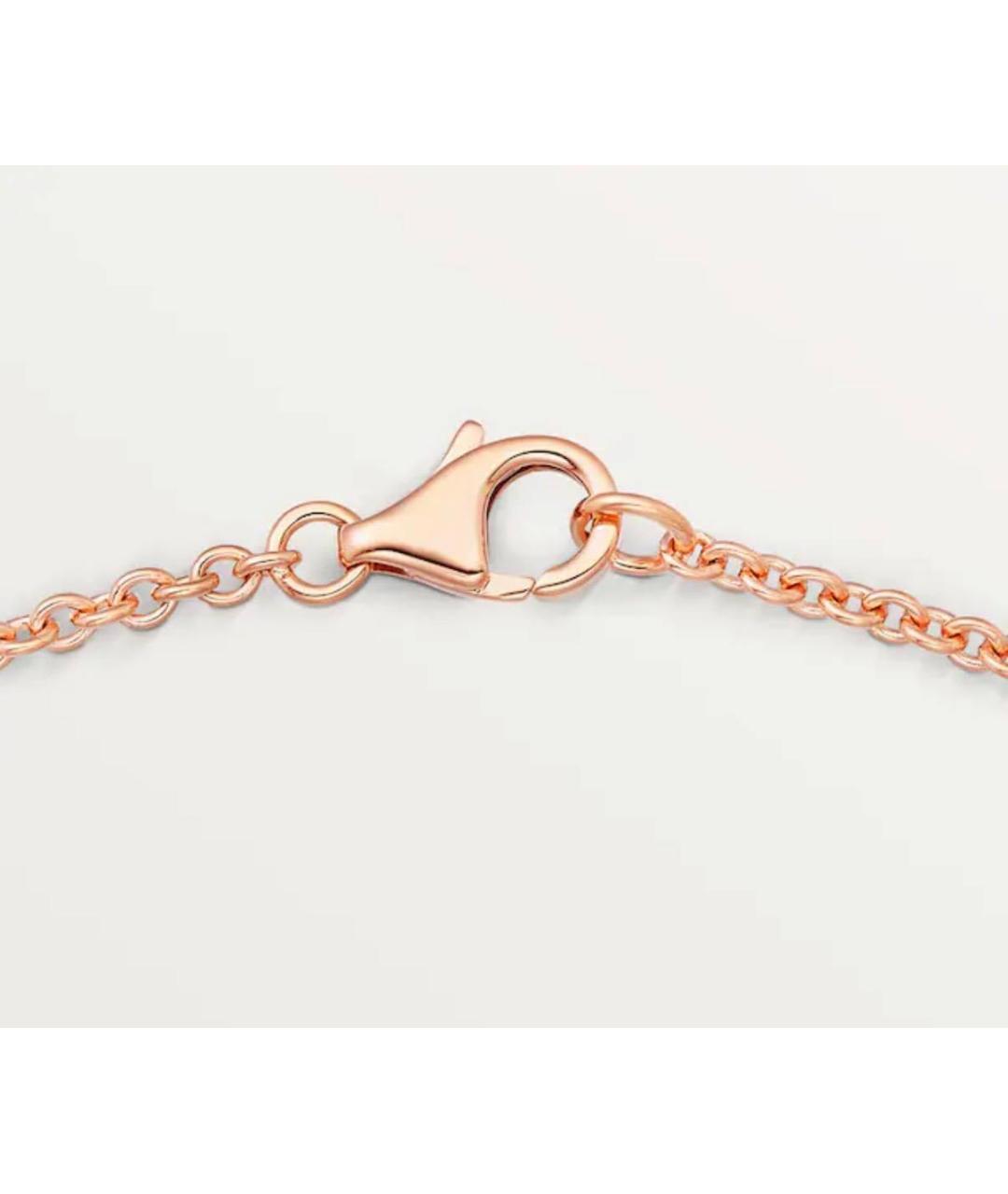 CARTIER Золотое колье из розового золота, фото 4