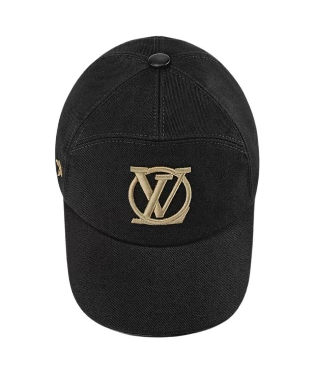 LOUIS VUITTON Черная кепка, фото 2