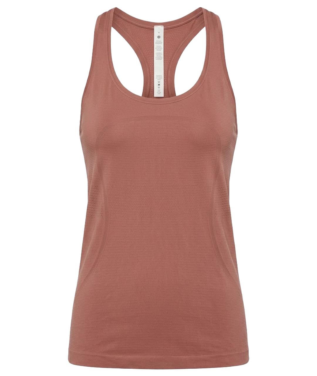 Lululemon Розовая нейлоновая майка, фото 1