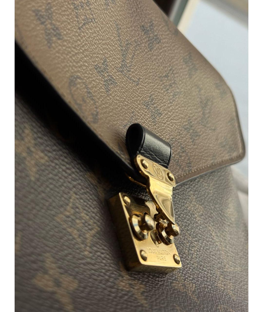 LOUIS VUITTON Коричневая сумка через плечо из канвы, фото 6