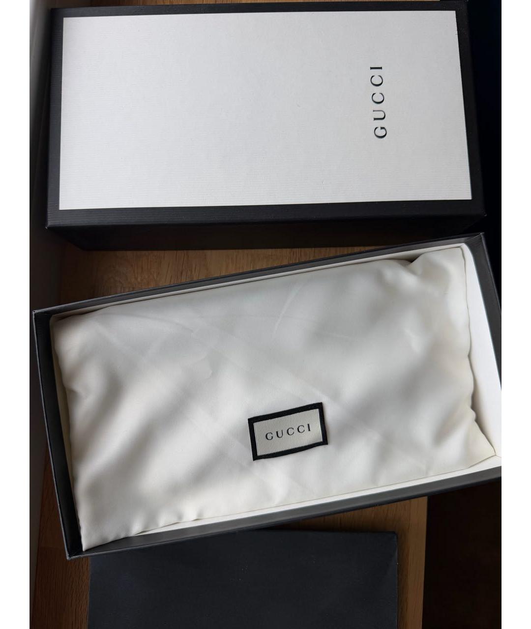 GUCCI Синий кожаный кошелек, фото 5
