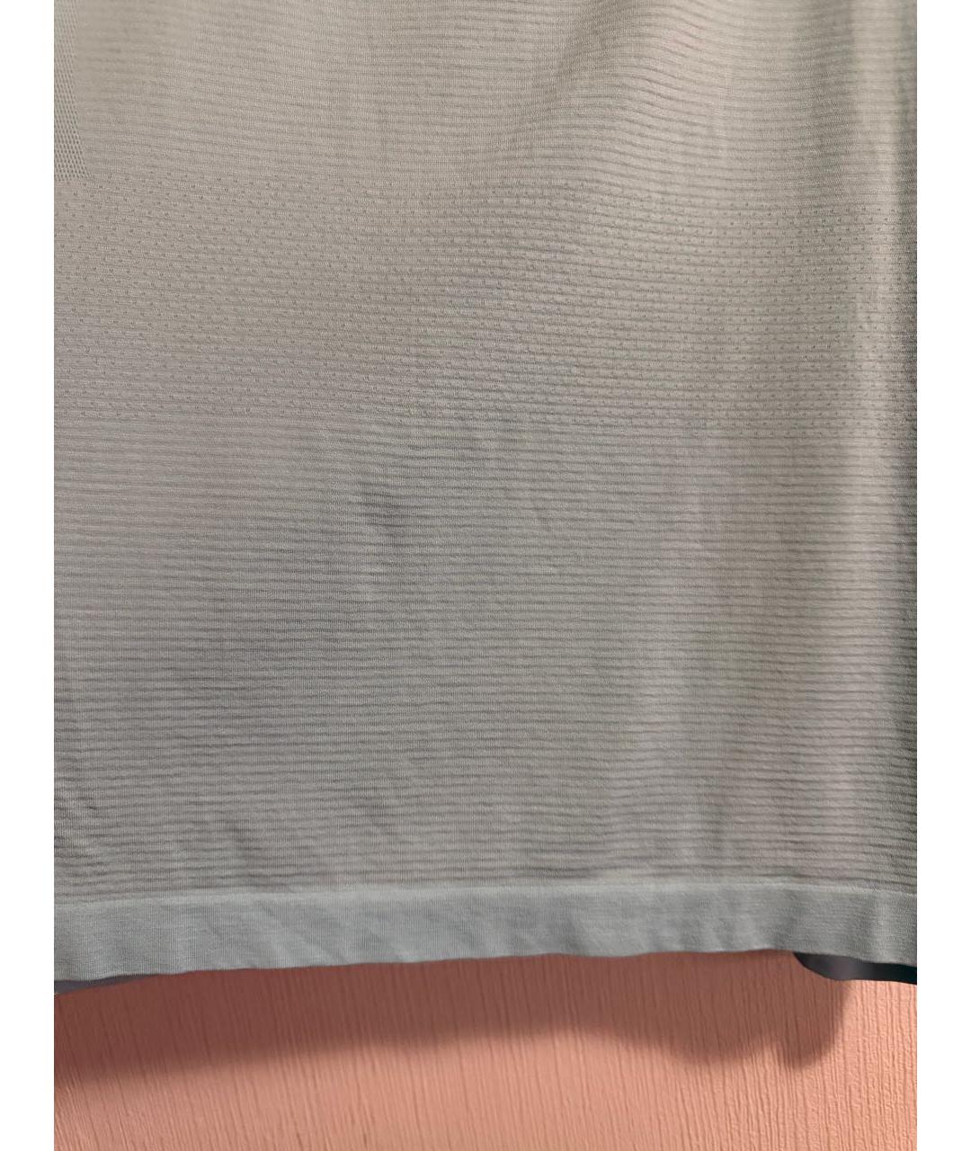 Lululemon Голубая нейлоновая майка, фото 4