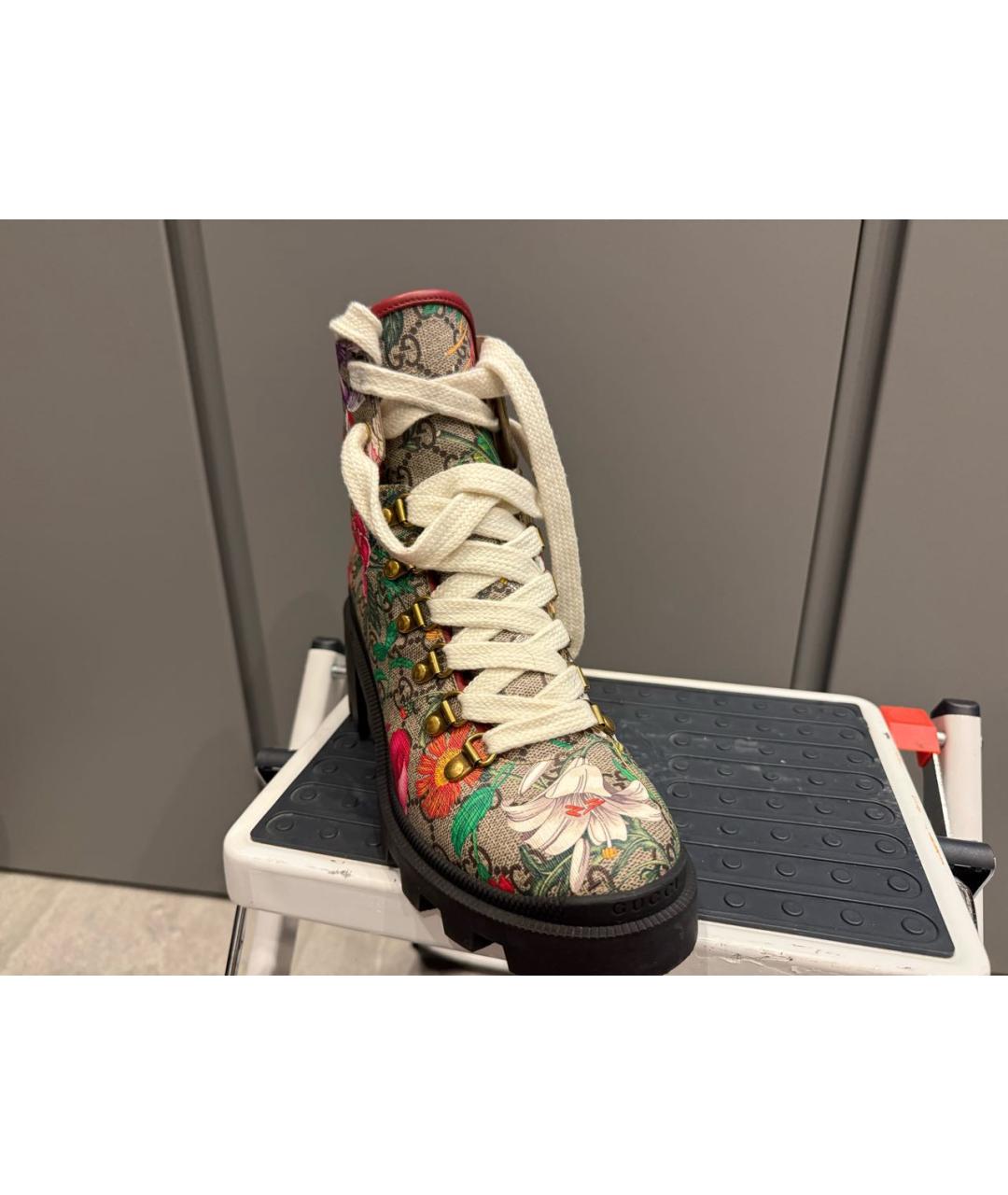 GUCCI Мульти кожаные ботинки, фото 3