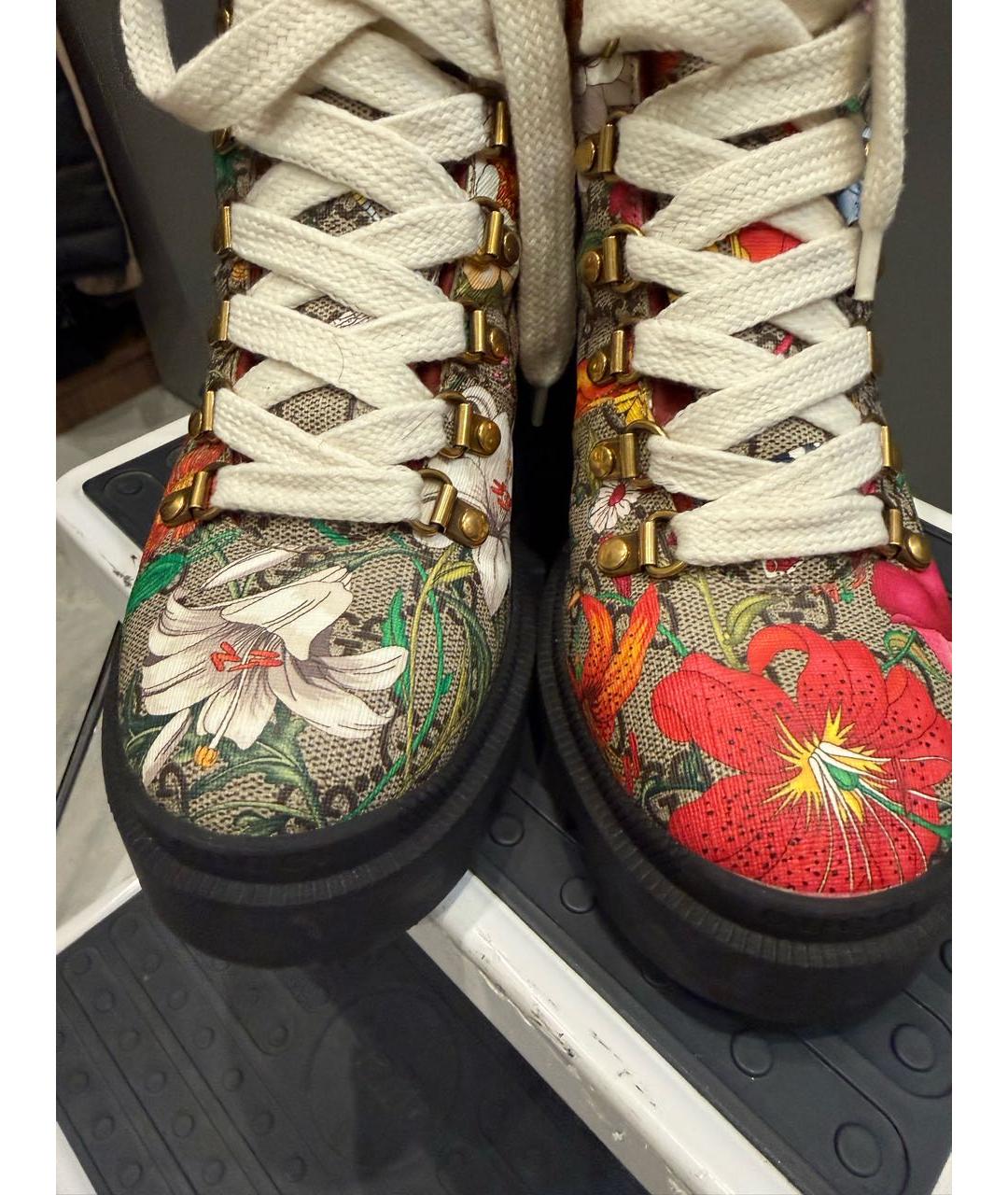 GUCCI Мульти кожаные ботинки, фото 2