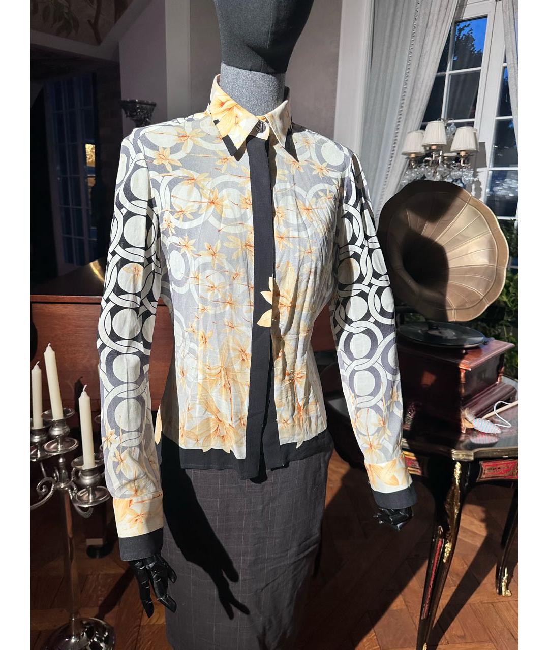 VERSACE Мульти блузы, фото 8