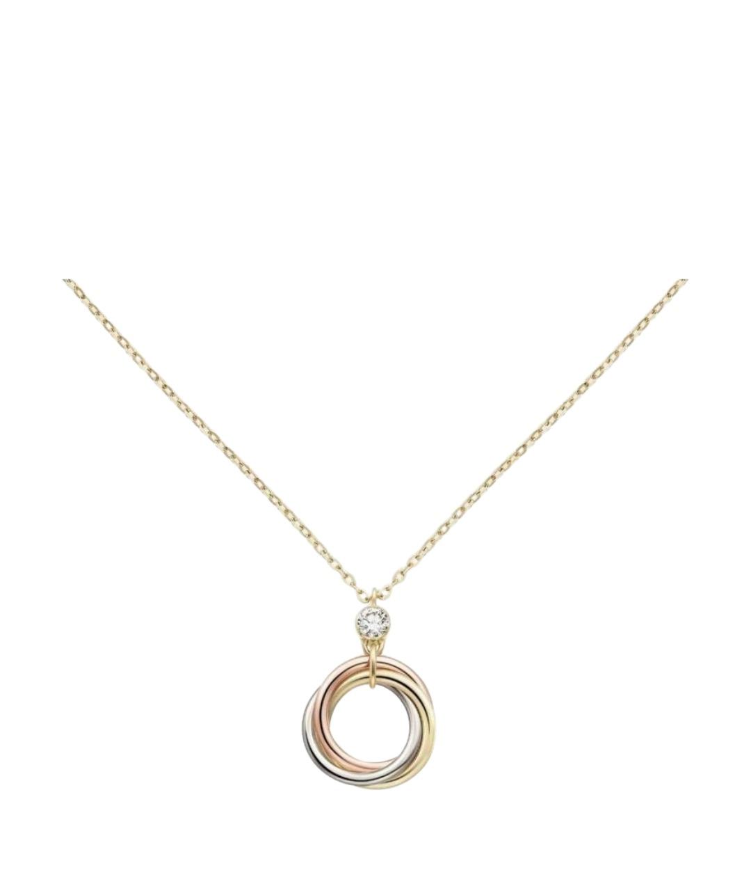 CARTIER Золотая подвеска из желтого золота, фото 1