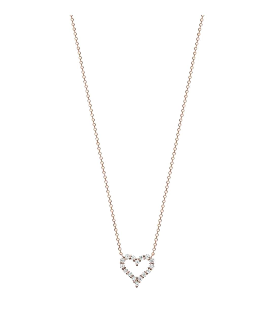 TIFFANY&CO Золотая подвеска из розового золота, фото 7