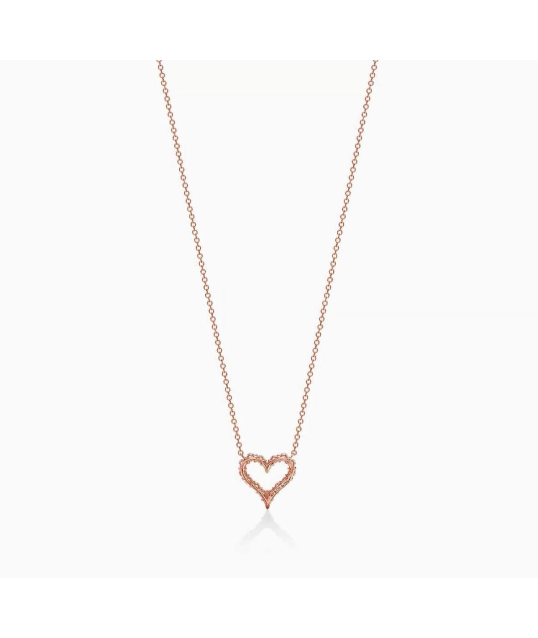 TIFFANY&CO Золотая подвеска из розового золота, фото 2