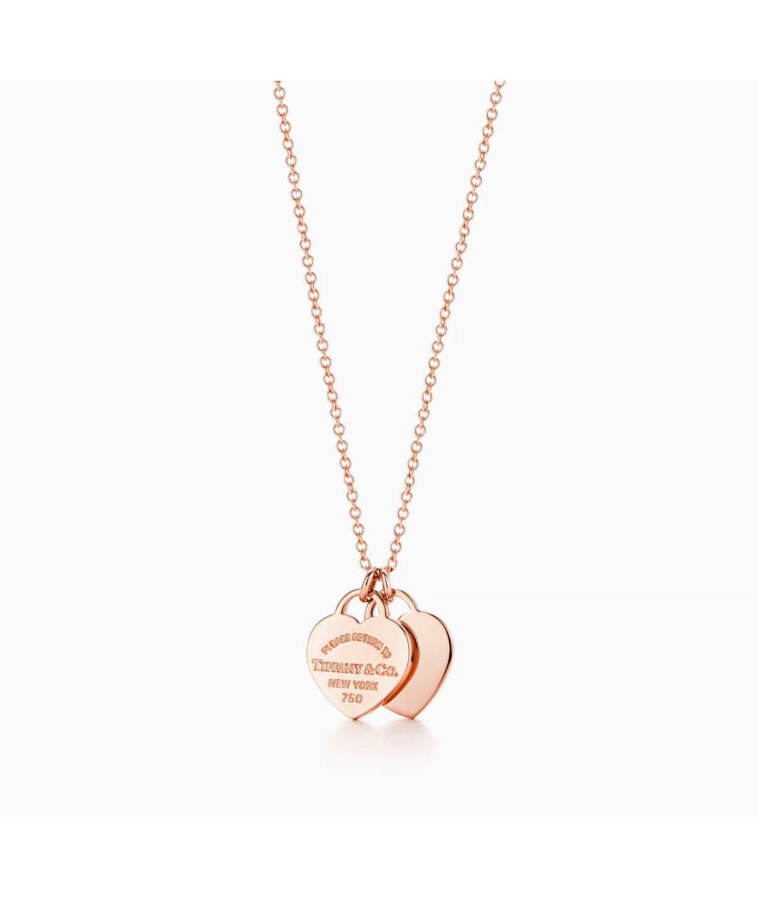 TIFFANY&CO Золотая подвеска из розового золота, фото 6
