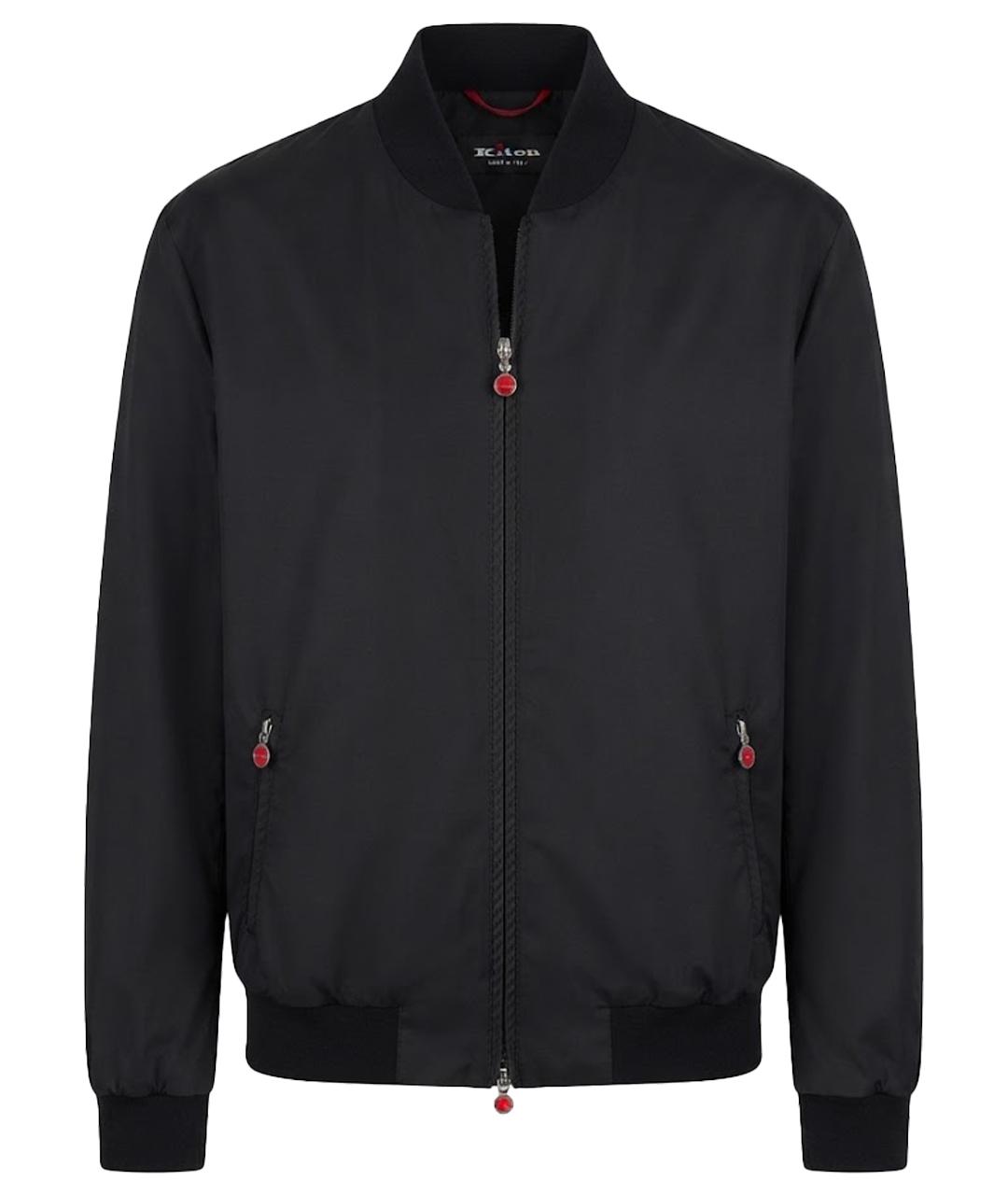 KITON Черная куртка, фото 1
