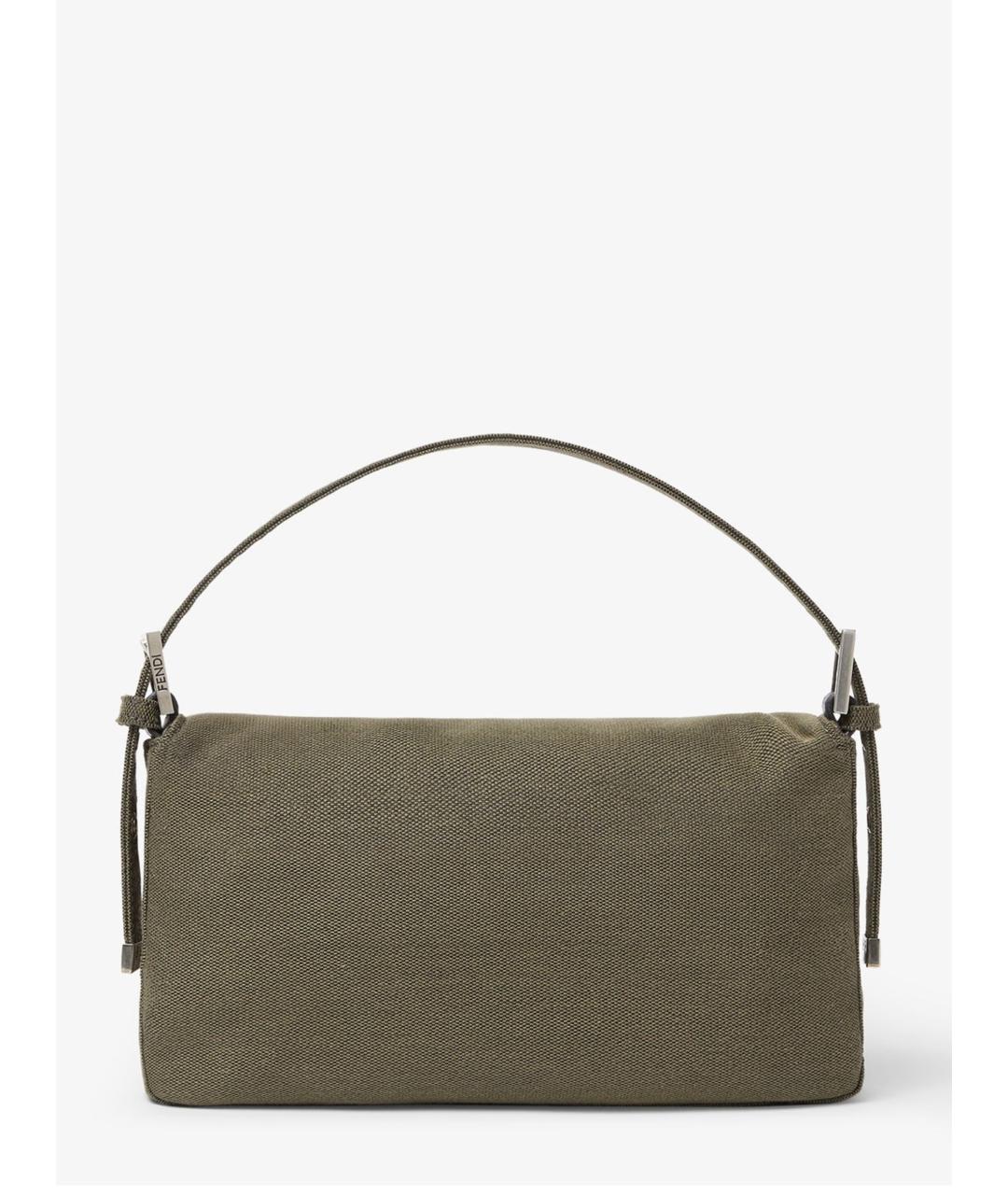 FENDI Зеленая сумка тоут, фото 6
