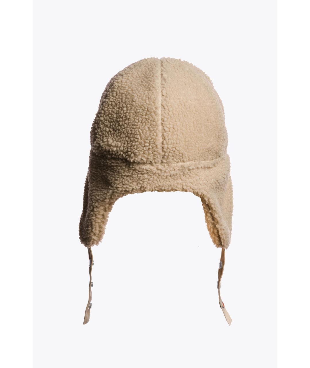PARAJUMPERS Бежевая синтетическая кепка/бейсболка, фото 3