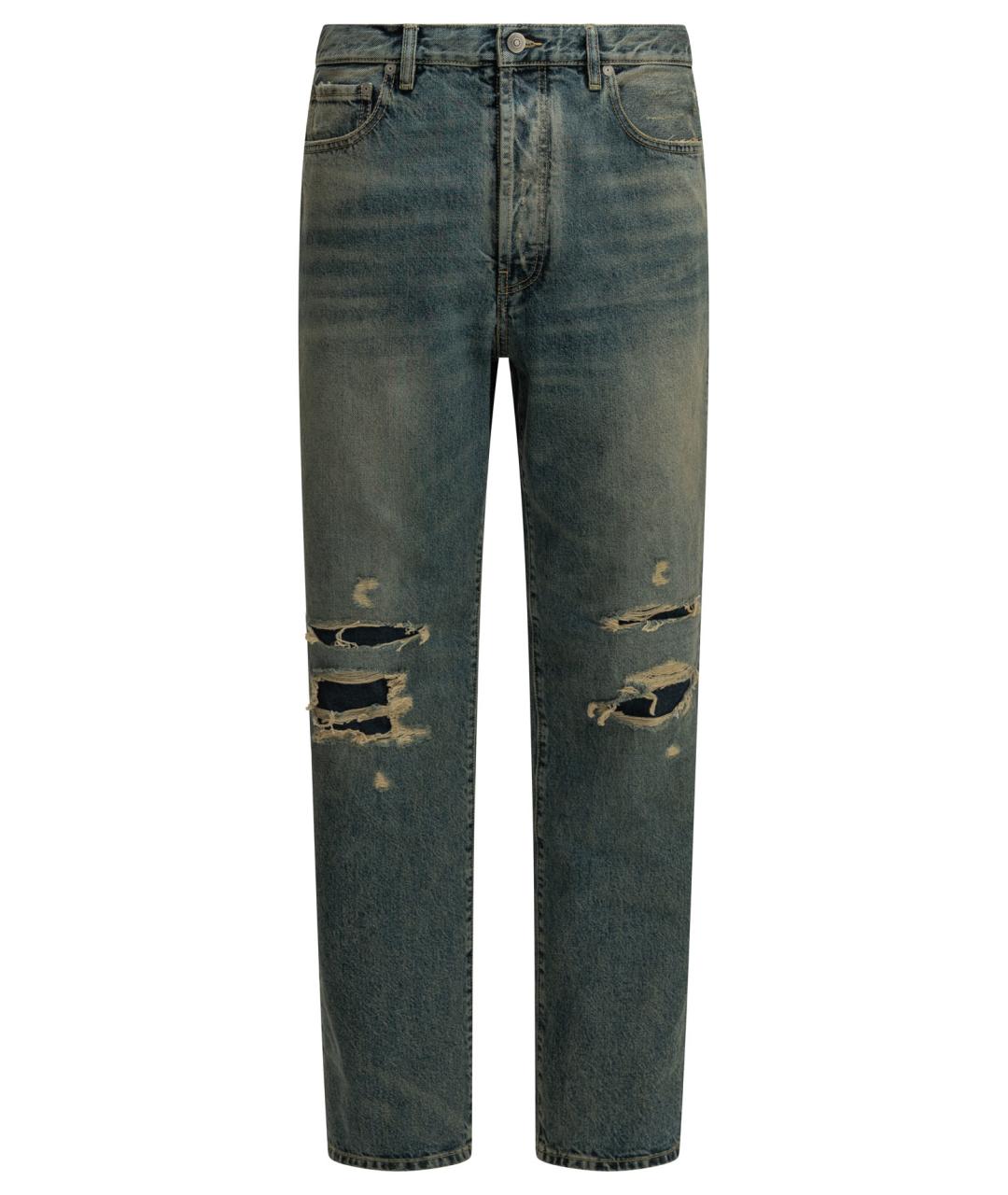 MAISON MARGIELA Мульти хлопковые прямые джинсы, фото 1