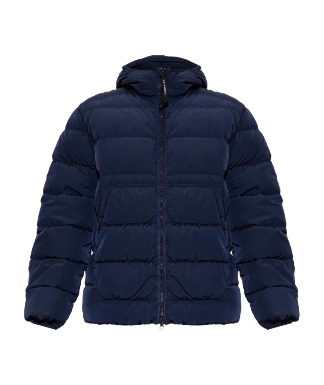 CP COMPANY Синяя полиамидовая куртка, фото 1