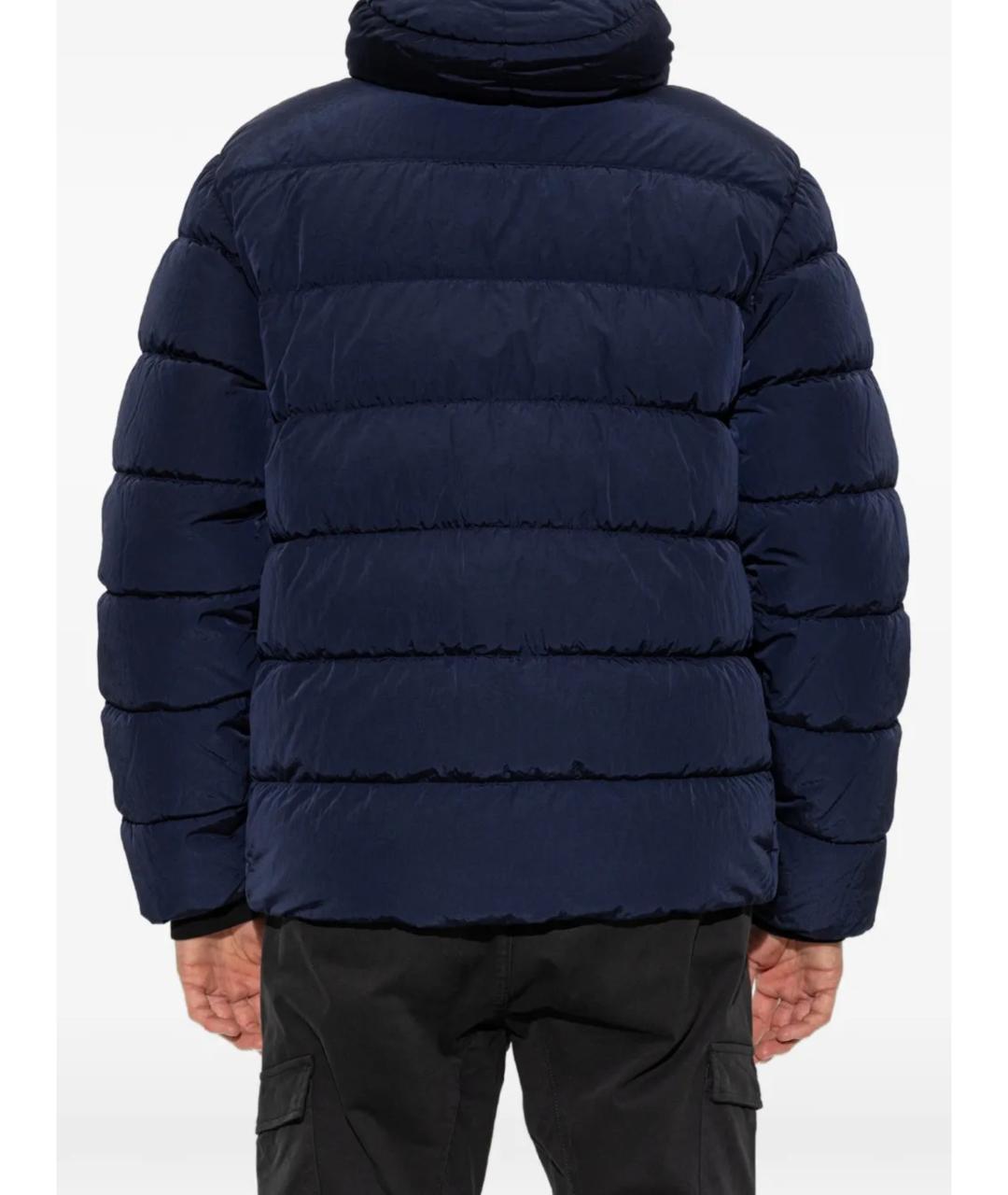 CP COMPANY Синяя полиамидовая куртка, фото 4