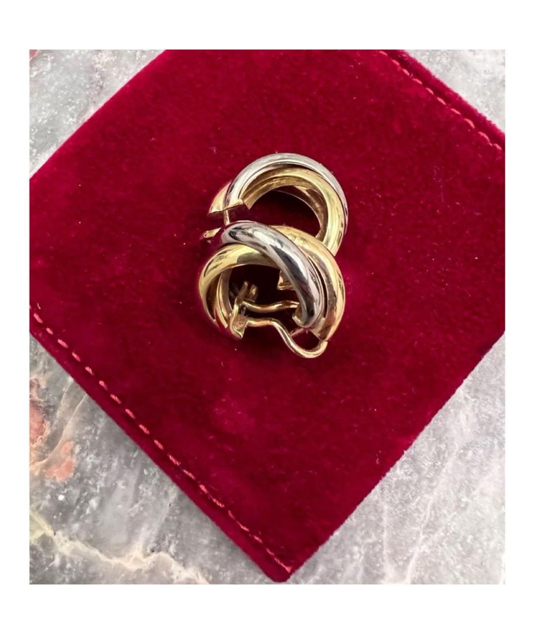 CARTIER Мульти серьги из желтого золота, фото 3
