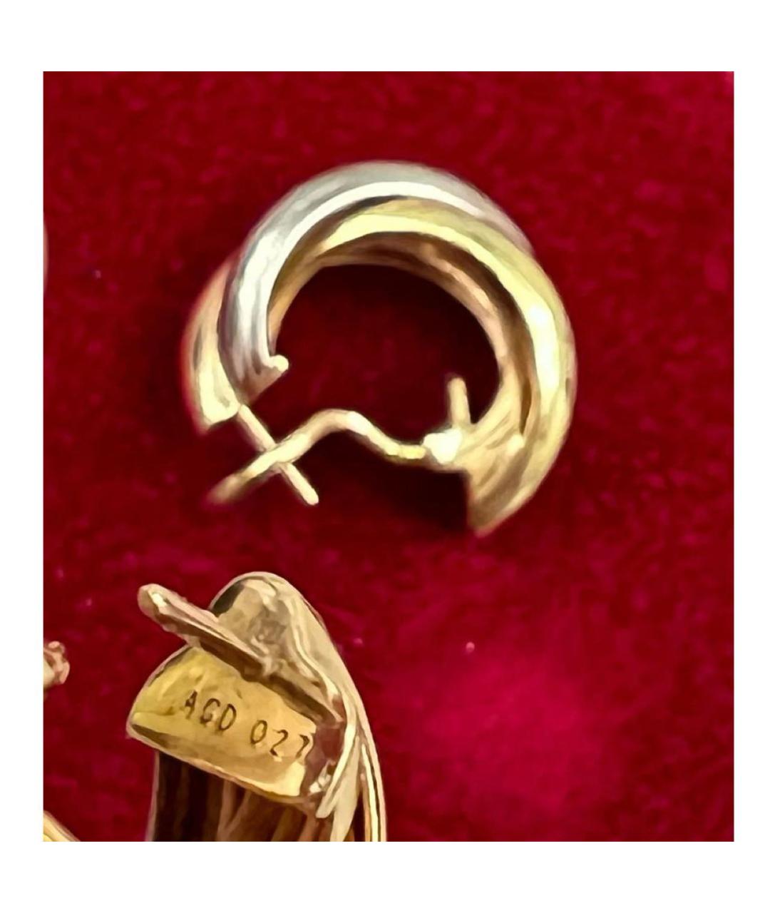 CARTIER Мульти серьги из желтого золота, фото 4