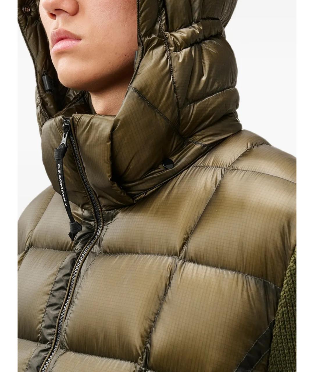 CP COMPANY Зеленый шерстяной кардиган, фото 5