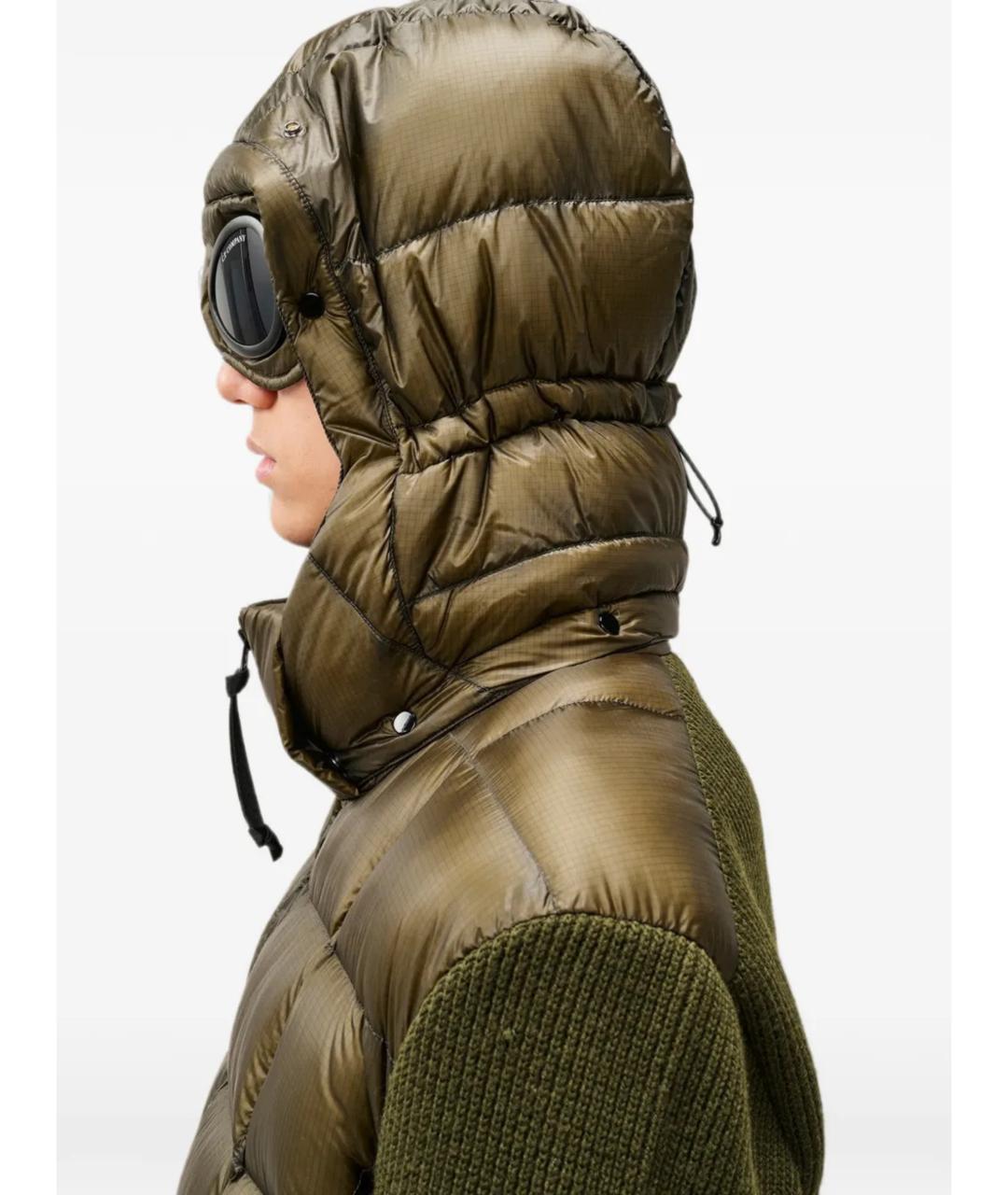 CP COMPANY Зеленый шерстяной кардиган, фото 6