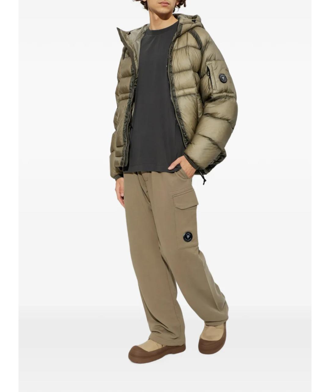 CP COMPANY Зеленая полиамидовая куртка, фото 2