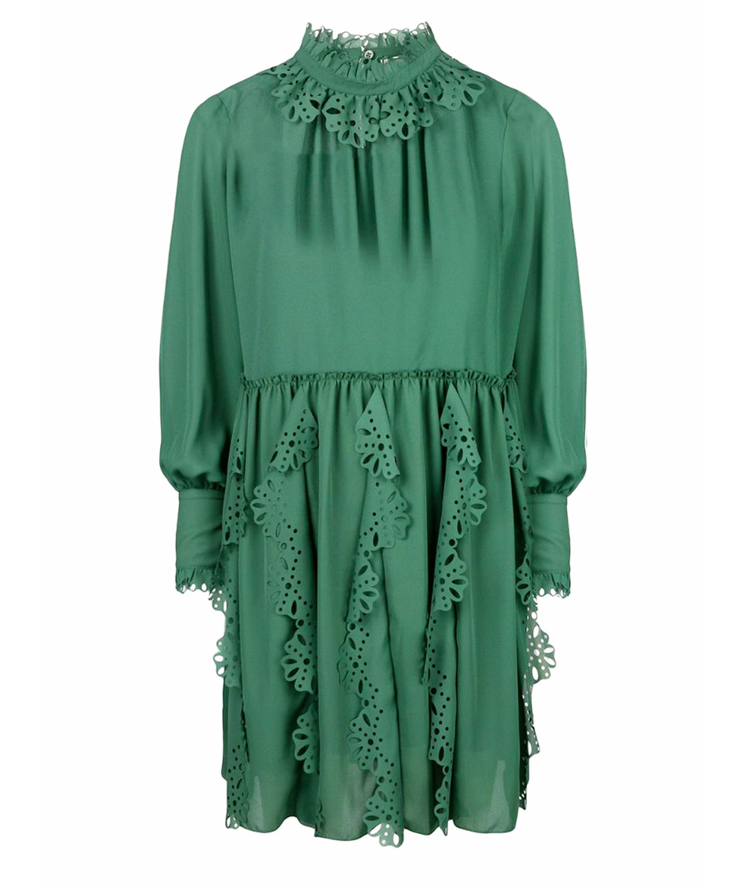 SEE BY CHLOE Зеленые полиэстеровое повседневное платье, фото 1