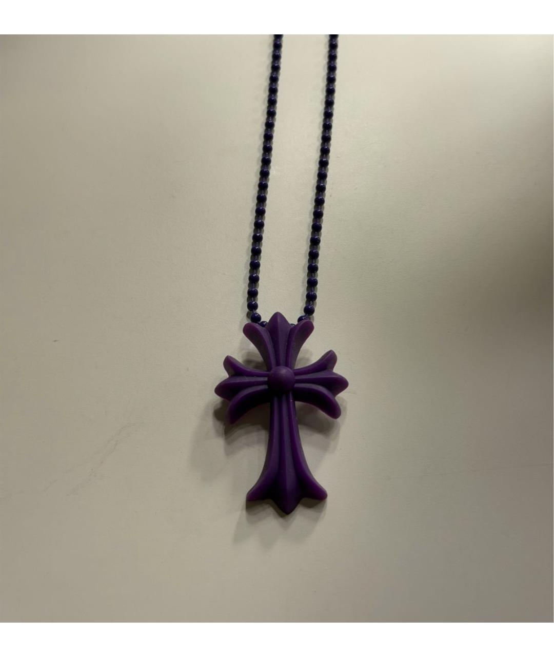 CHROME HEARTS Фиолетовая подвеска, фото 2