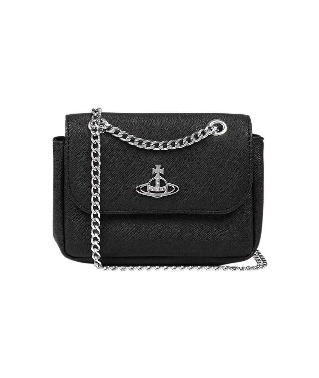 VIVIENNE WESTWOOD Черный кошелек из искусственной кожи, фото 1