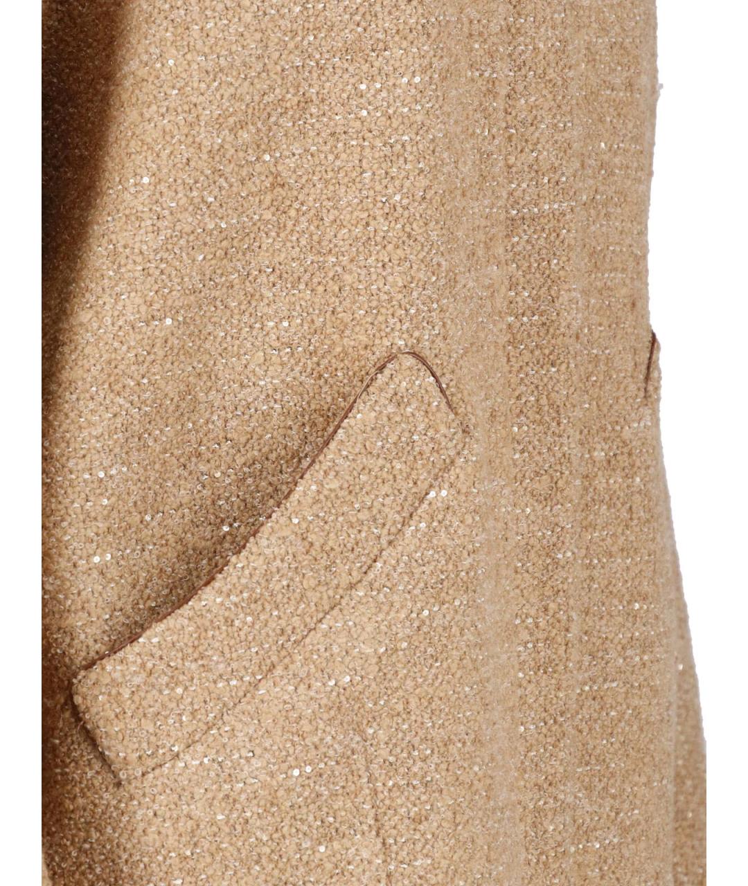 KITON Бежевая шерстяная куртка, фото 3