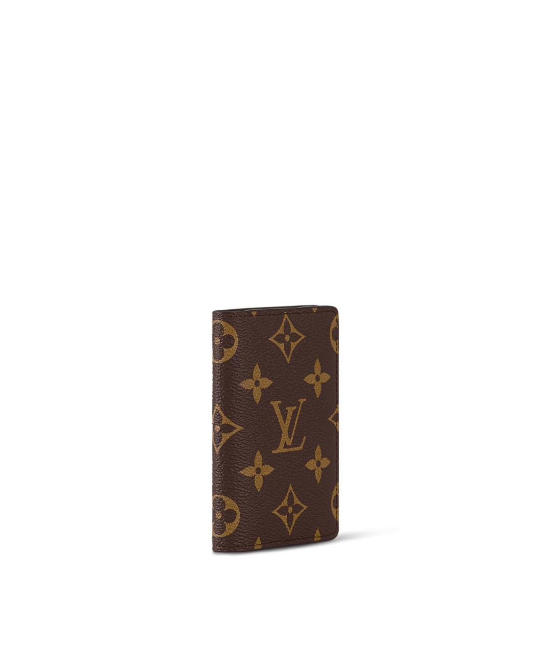 LOUIS VUITTON Коричневый кардхолдер, фото 2