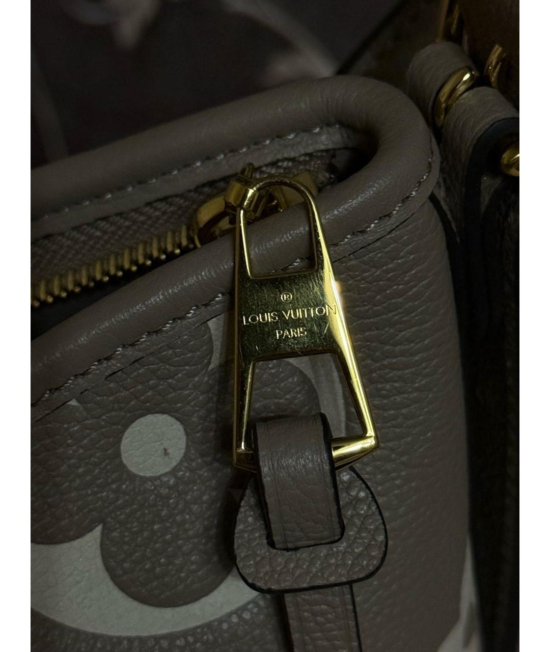 LOUIS VUITTON Бежевая сумка через плечо из канвы, фото 7