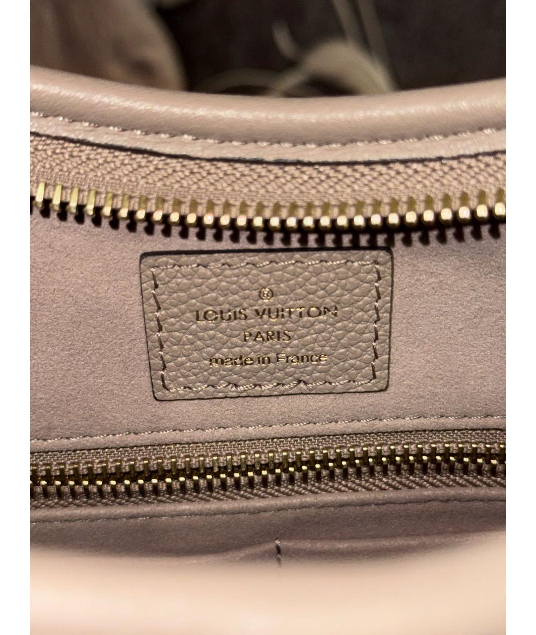 LOUIS VUITTON Бежевая сумка через плечо из канвы, фото 6