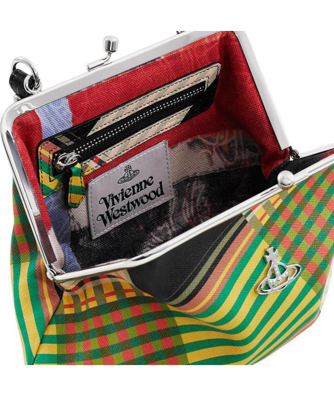 VIVIENNE WESTWOOD Мульти кожаный кошелек, фото 4
