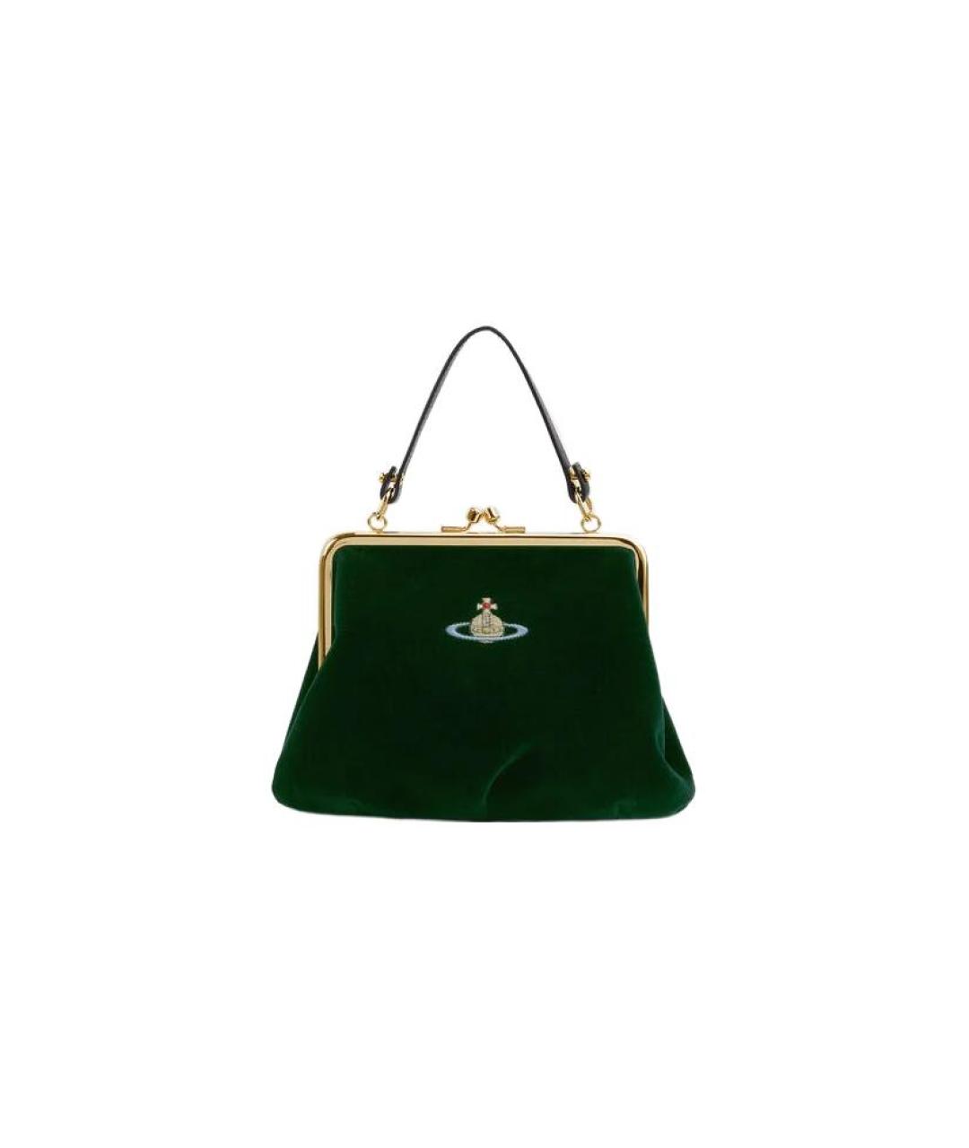 VIVIENNE WESTWOOD Зеленый кошелек, фото 5