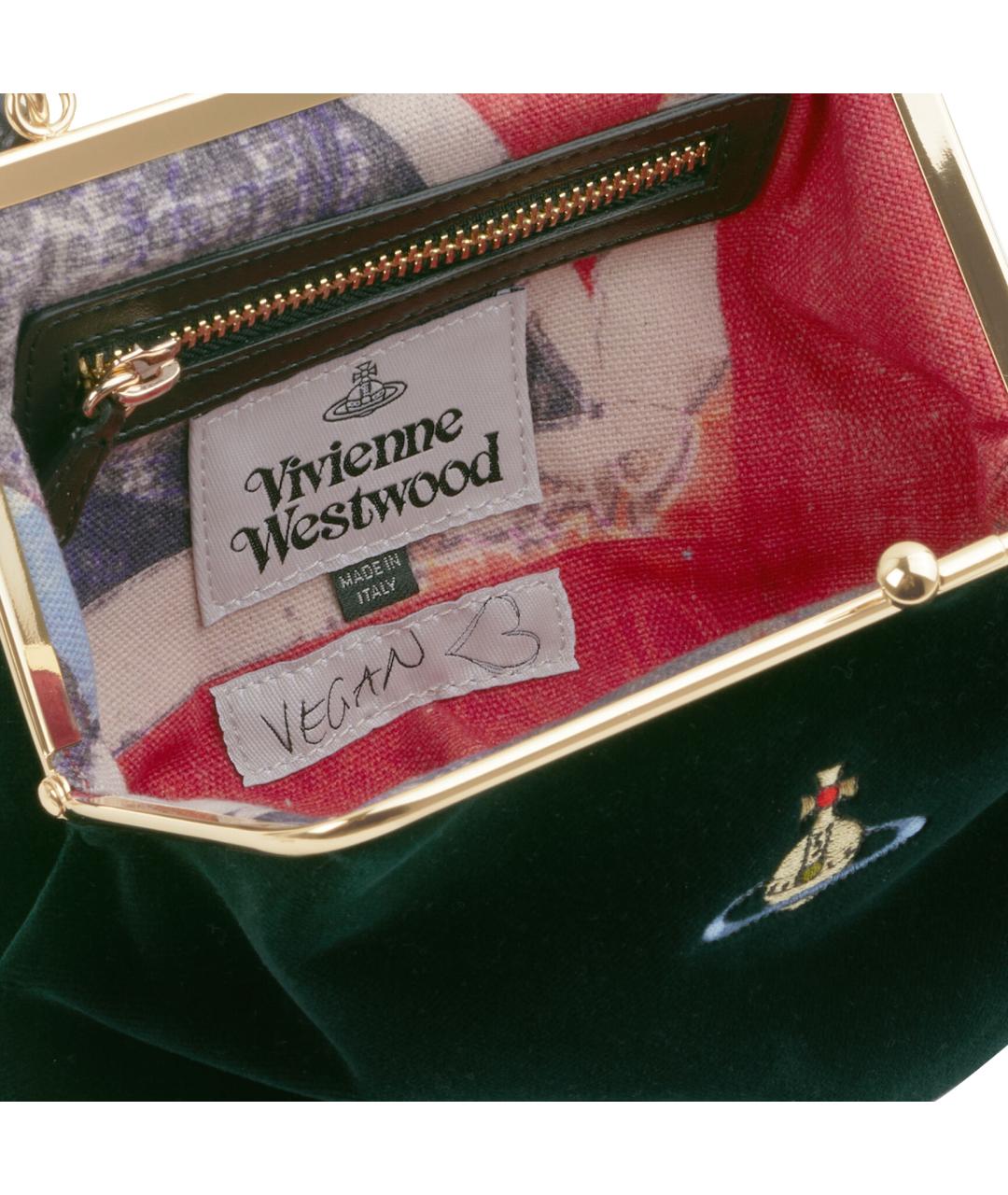 VIVIENNE WESTWOOD Зеленый кошелек, фото 4