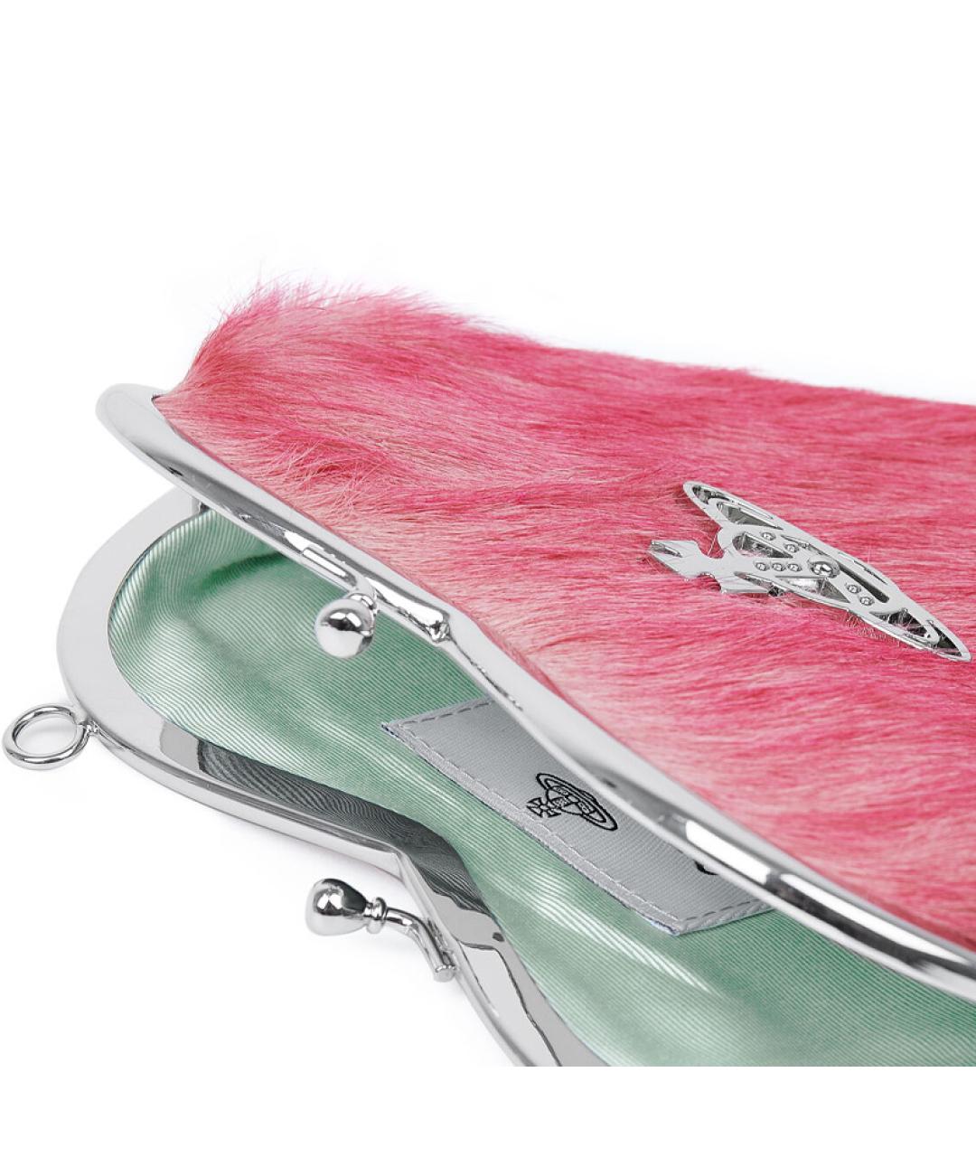 VIVIENNE WESTWOOD Розовый кошелек, фото 4