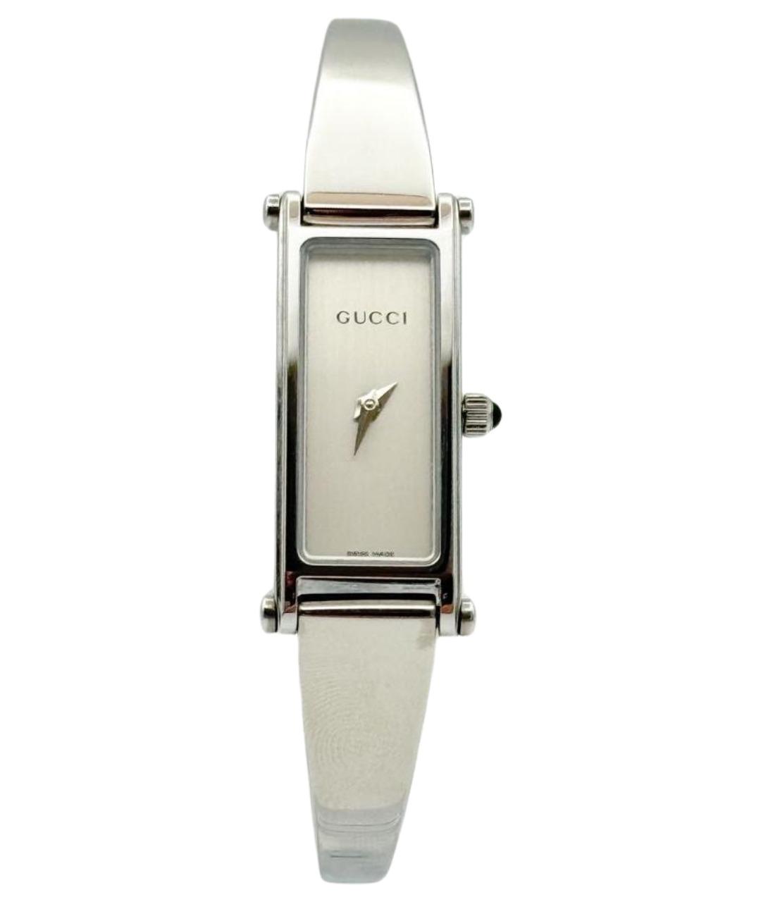 GUCCI Серебряные часы, фото 1