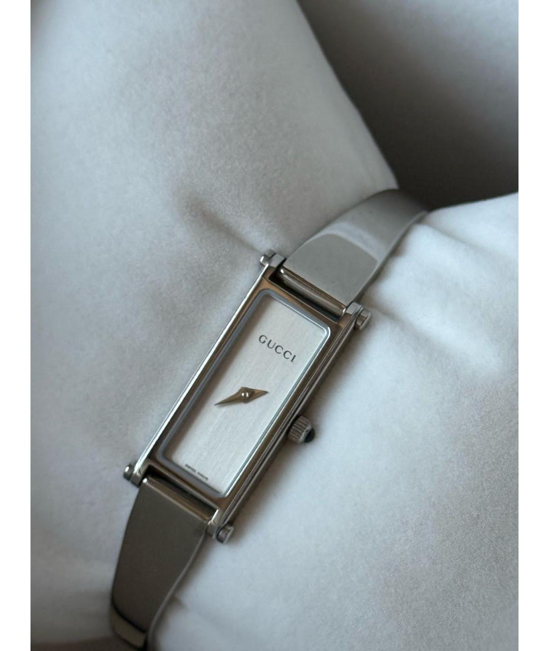 GUCCI Серебряные часы, фото 8