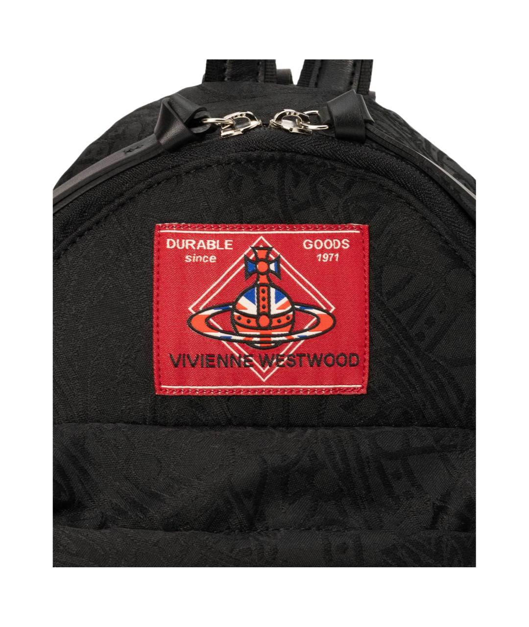 VIVIENNE WESTWOOD Черный рюкзак, фото 4