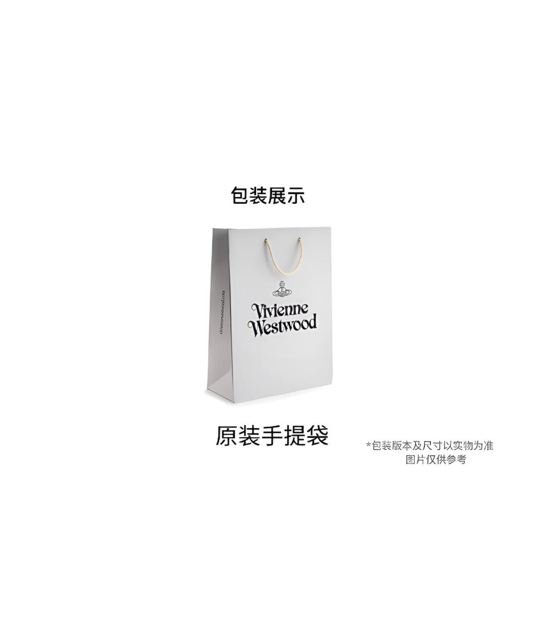 VIVIENNE WESTWOOD Серебряный кожаный кошелек, фото 5