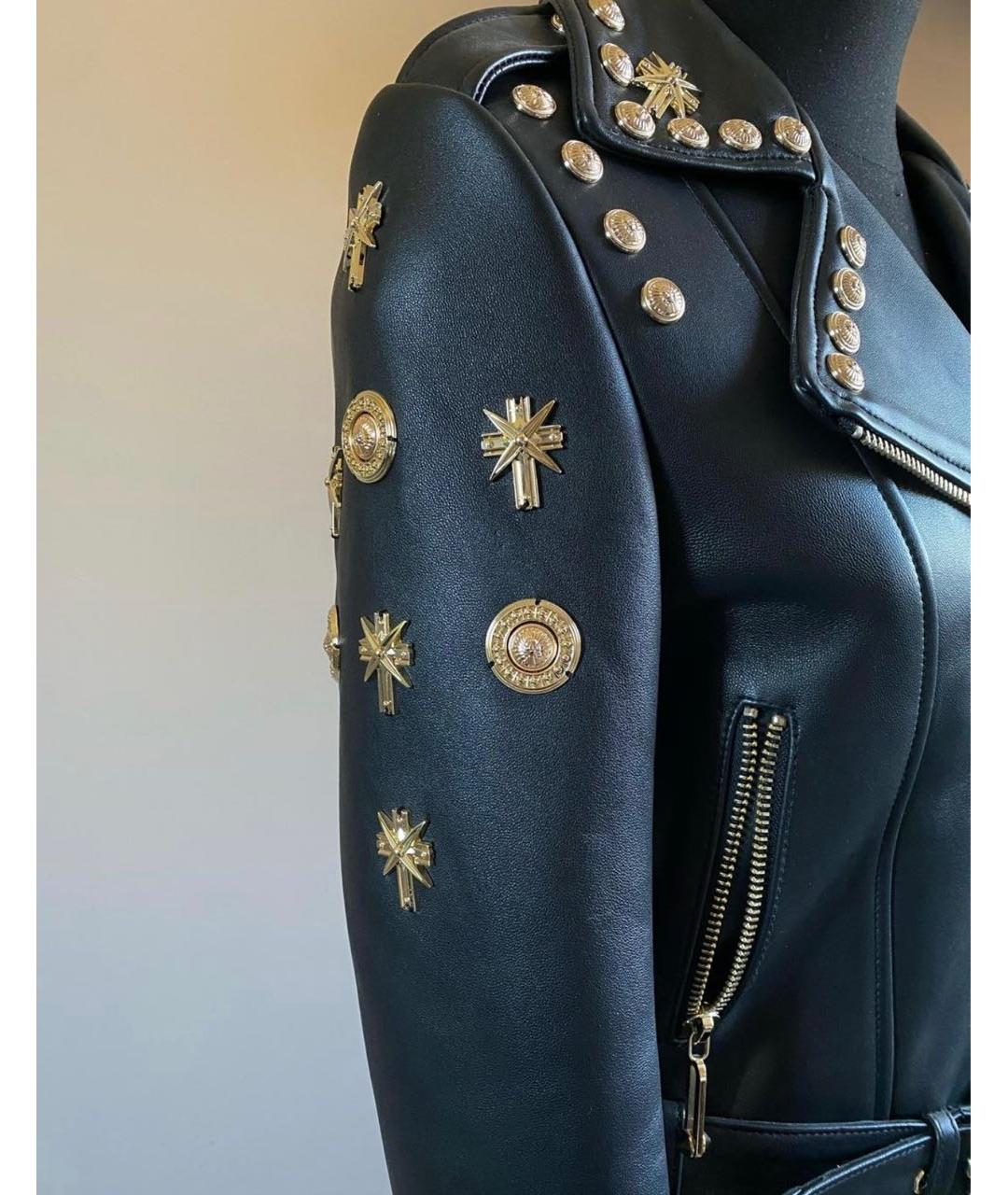 BALMAIN Черная куртка, фото 5