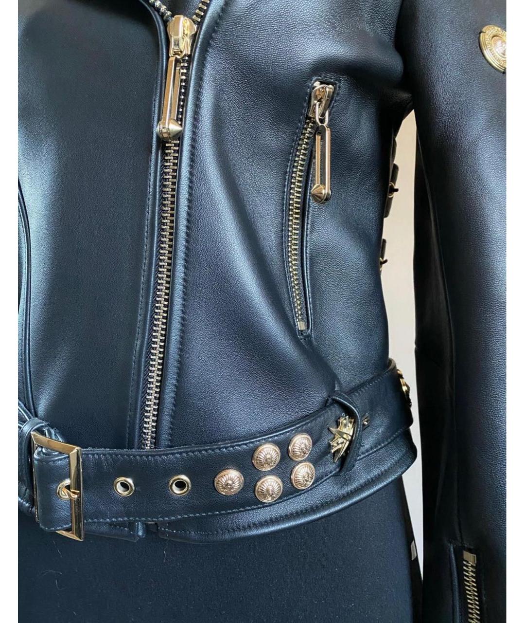 BALMAIN Черная куртка, фото 4