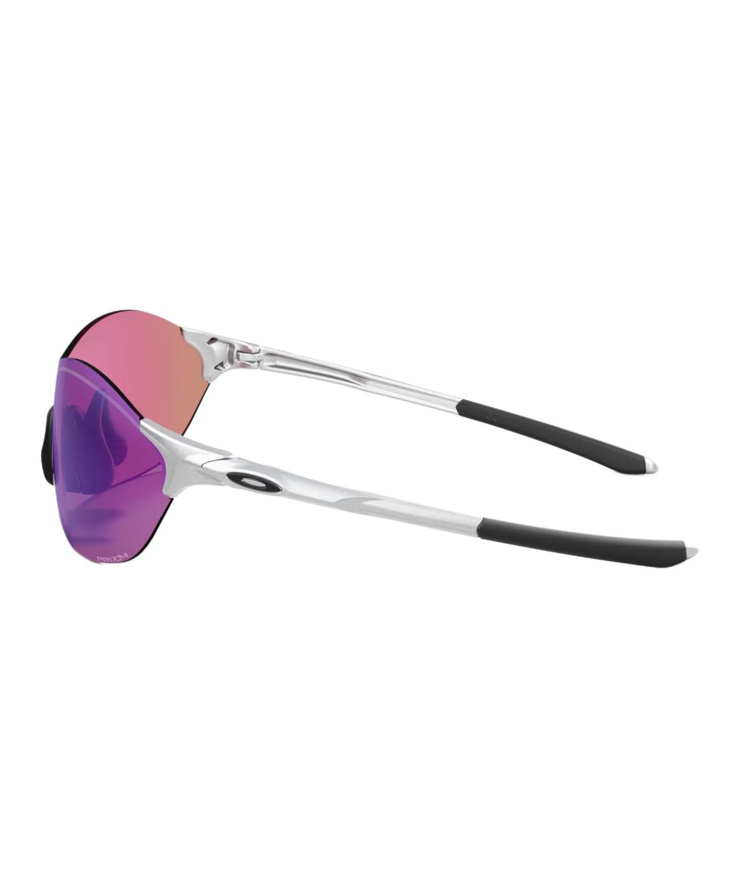 OAKLEY Серебряные пластиковые солнцезащитные очки, фото 3
