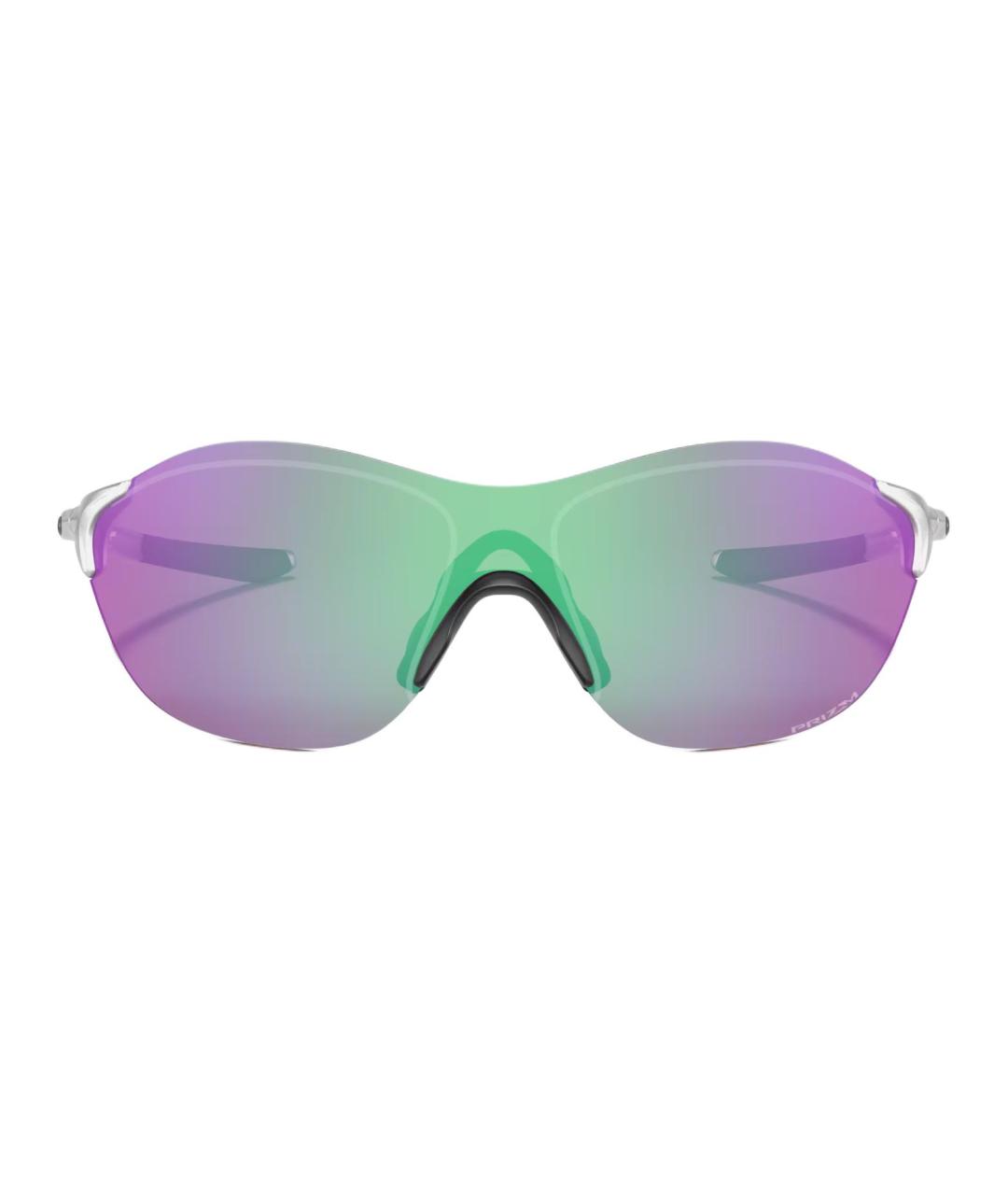 OAKLEY Серебряные пластиковые солнцезащитные очки, фото 2