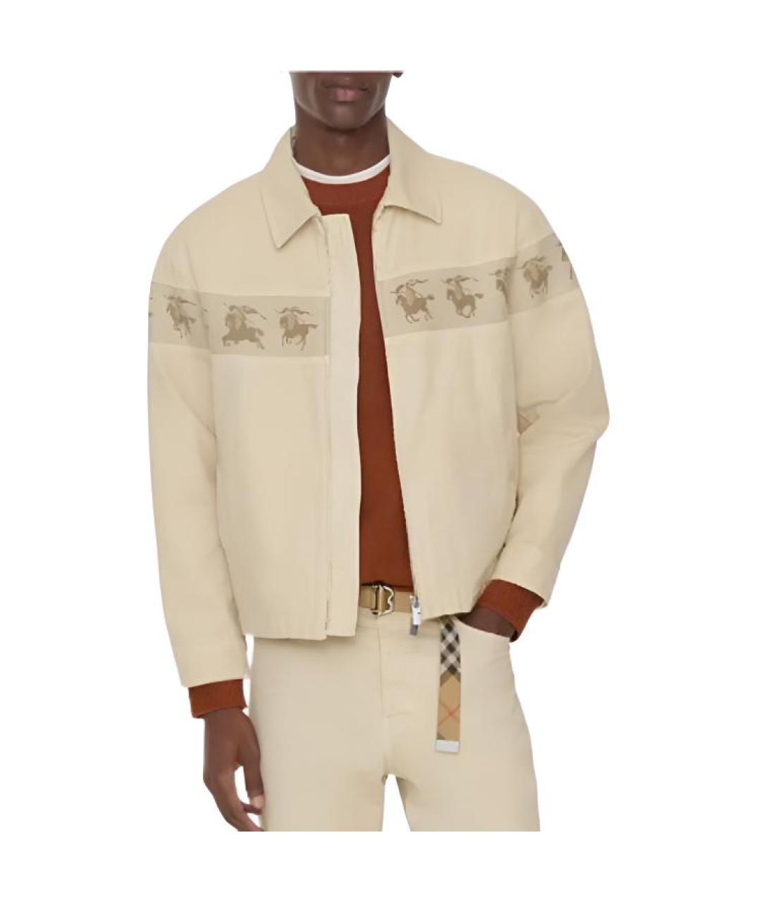 BURBERRY Бежевая куртка, фото 3