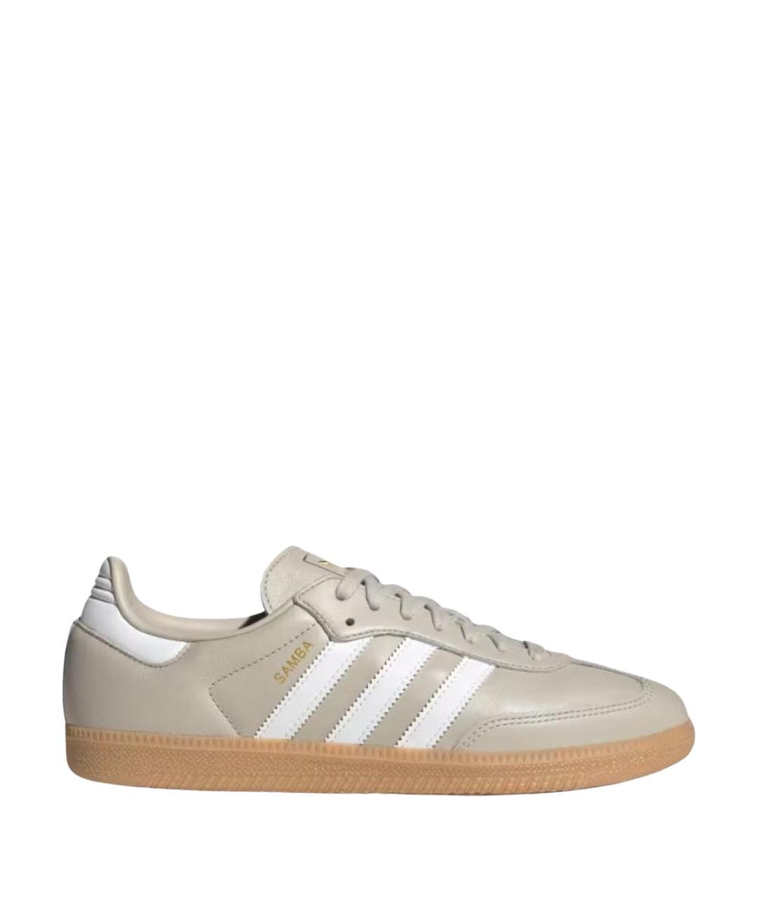 ADIDAS Бежевые кеды, фото 1