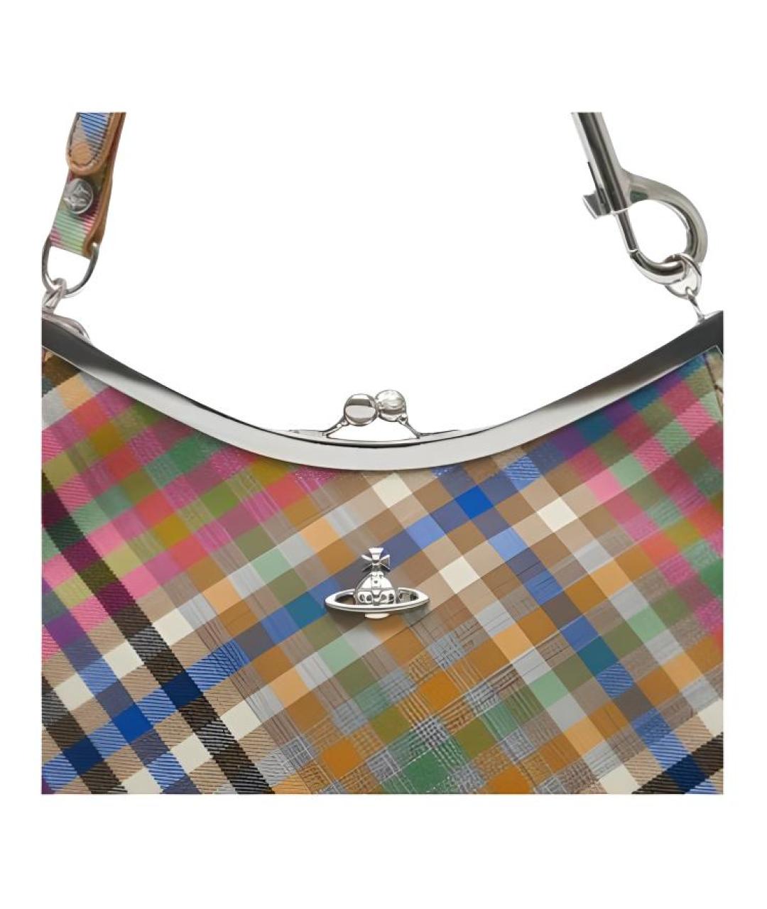 VIVIENNE WESTWOOD Мульти сумка через плечо из канвы, фото 3