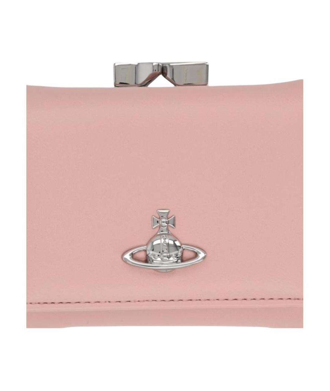 VIVIENNE WESTWOOD Розовый кошелек, фото 4